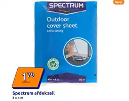 Action Spectrum afdekzeil aanbieding