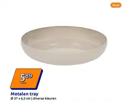 Action Metalen tray aanbieding