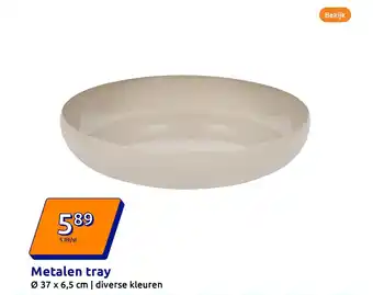 Action Metalen tray aanbieding