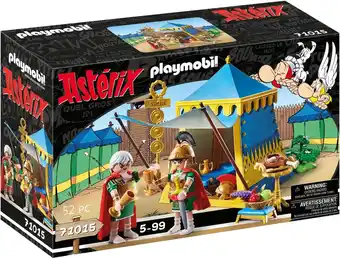 Bol.com PLAYMOBIL Asterix: Leiderstent met generaals - 71015 aanbieding