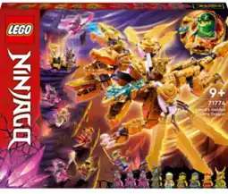 Bol.com LEGO NINJAGO Lloyds Gouden Ultra Draak - 71774 aanbieding