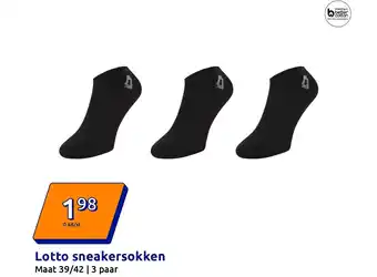 Action Lotto sneakersokken aanbieding