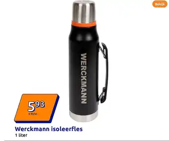 Action Werckmann isoleerfles aanbieding