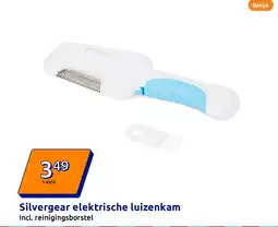 Action Silvergear elektrische luizenkam aanbieding