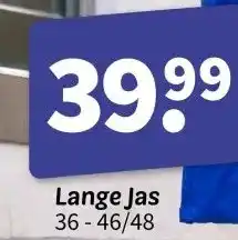 Wibra Lange Jas aanbieding