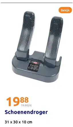 Action Schoenendroger aanbieding
