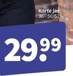 Wibra Korte jas aanbieding