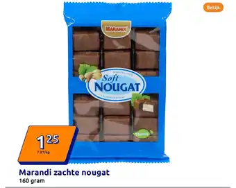 Action Marandi zachte nougat aanbieding