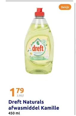 Action Dreft Naturals afwasmiddel Kamille aanbieding