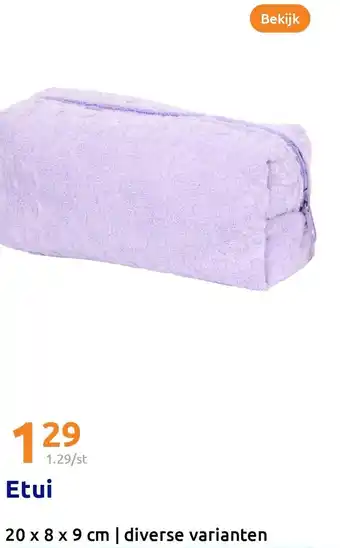 Action Etui aanbieding
