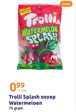 Action Trolli Splash snoep Watermeloen aanbieding