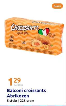 Action Balconi croissants Abrikozen aanbieding
