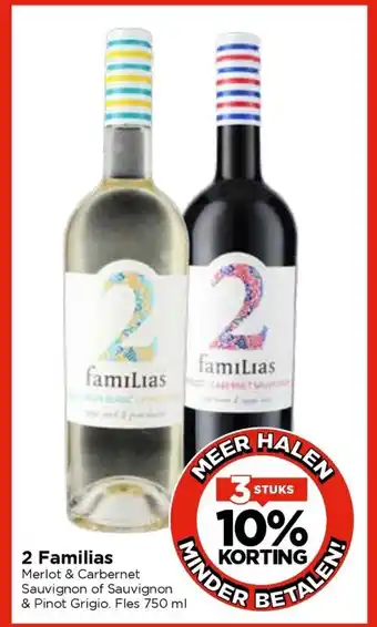 Vomar Voordeelmarkt 2 Familias aanbieding