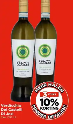 Vomar Voordeelmarkt Verdicchio Dei Castelli Di Jesi aanbieding