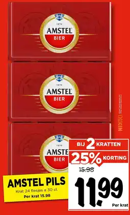 Vomar Voordeelmarkt Amstel pils aanbieding