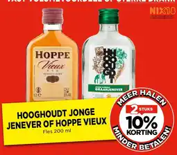 Vomar Voordeelmarkt Hooghoudt jonge jenever of hoppe vieux aanbieding