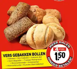 Vomar Voordeelmarkt Vers gebakken bollen aanbieding