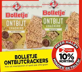 Vomar Voordeelmarkt Bolletje ontbijtcrackers aanbieding