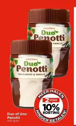 Vomar Voordeelmarkt Duo of Uno Penotti aanbieding