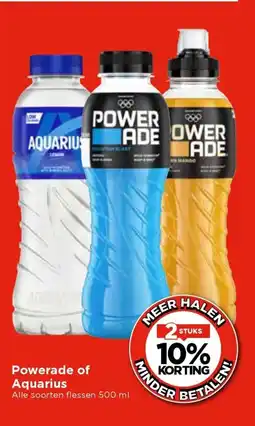 Vomar Voordeelmarkt Powerade of Aquarius aanbieding