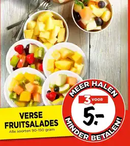 Vomar Voordeelmarkt Verse fruitsalades aanbieding