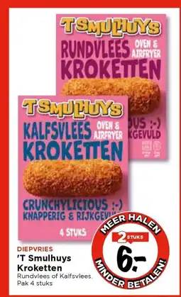 Vomar Voordeelmarkt 'T Smulhuys Kroketten aanbieding