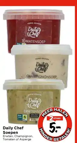 Vomar Voordeelmarkt Daily Chef Soepen aanbieding