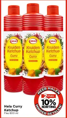 Vomar Voordeelmarkt Hela Curry Ketchup aanbieding