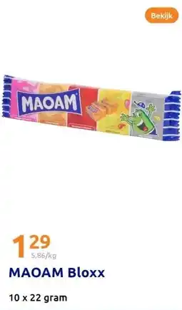 Action MAOAM Bloxx aanbieding