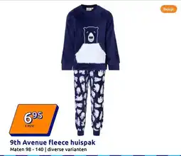 Action 9th Avenue fleece huispak aanbieding