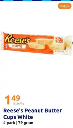 Action Reese's Peanut Butter Cups White aanbieding