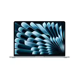 MediaMarkt APPLE MacBook Air 15 inch - M4 - 16 GB - 256 GB - Sky Blue aanbieding