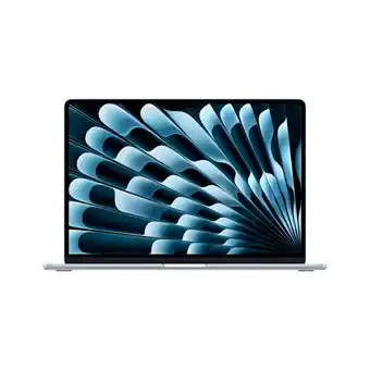 MediaMarkt APPLE MacBook Air 15 inch - M4 - 16 GB - 256 GB - Sky Blue aanbieding