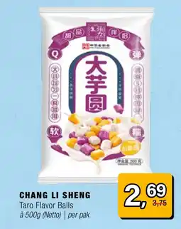 Amazing Oriëntal CHANG LI SHENG Taro Flavor Balls aanbieding