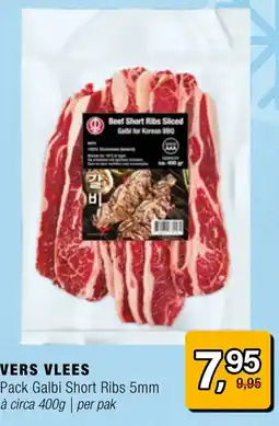 Amazing Oriëntal Vers vlees Pack Galbi Short Ribs aanbieding