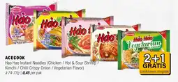 Amazing Oriëntal ACECOOK Hao Hao Instant Noodles aanbieding
