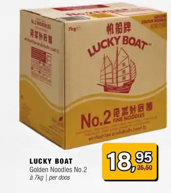 Amazing Oriëntal LUCKY BOAT Golden Noodles No.2 aanbieding