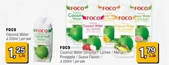 Amazing Oriëntal FOCO Coconut Water aanbieding