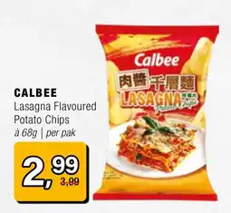 Amazing Oriëntal Calbee Lasagna Flavoured Potato Chips aanbieding