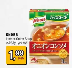 Amazing Oriëntal Knorr Instant Onion Soup aanbieding