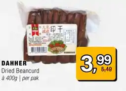Amazing Oriëntal DAHHER Dried Beancurd aanbieding