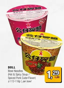 Amazing Oriëntal DOLL Bowl Noodles aanbieding
