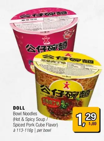 Amazing Oriëntal DOLL Bowl Noodles aanbieding