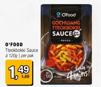 Amazing Oriëntal O'Food Tteokbokki Sauce aanbieding