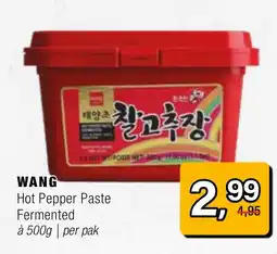 Amazing Oriëntal WANG Hot Pepper Paste Fermented aanbieding