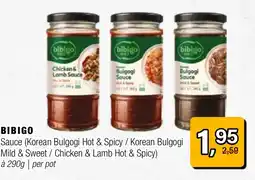 Amazing Oriëntal BIBIGO Sauce aanbieding