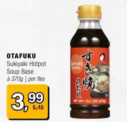 Amazing Oriëntal OTAFUKU Sukiyaki Hotpot Soup Base aanbieding