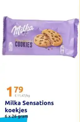 Action Milka Sensations koekjes aanbieding