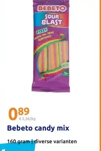 Action Bebeto candy mix aanbieding