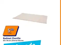 Action Badmat Chenille aanbieding